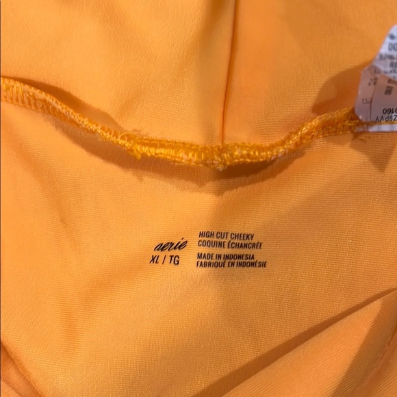 Bright Floral and Yellow High-Waisted Bikini Bottoms - Picture 3 of 3